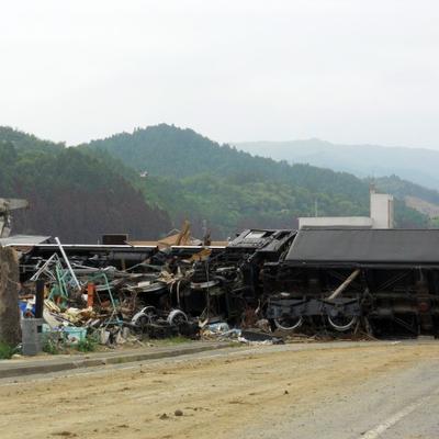 津波被災地訪問･･･宮城県南三陸町志津川